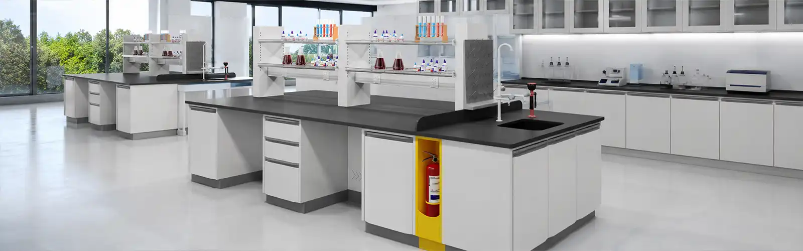 Chemistry Lab Working Table