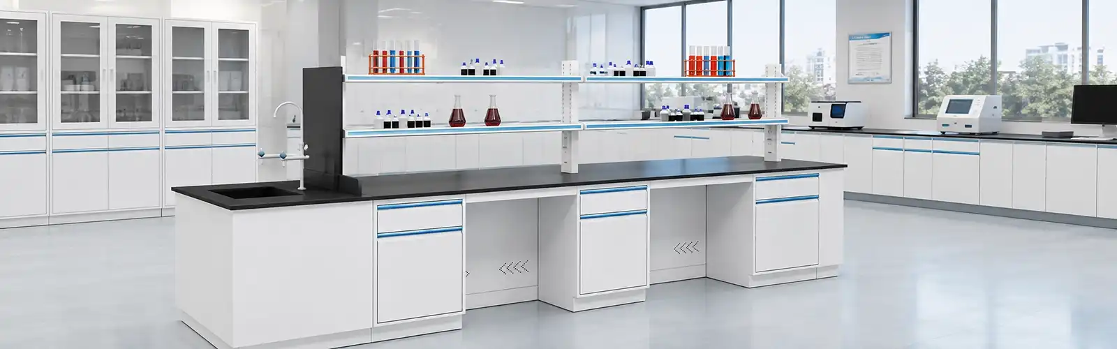 Chemistry Lab Working Table