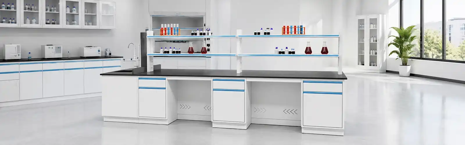 chemistry lab working table