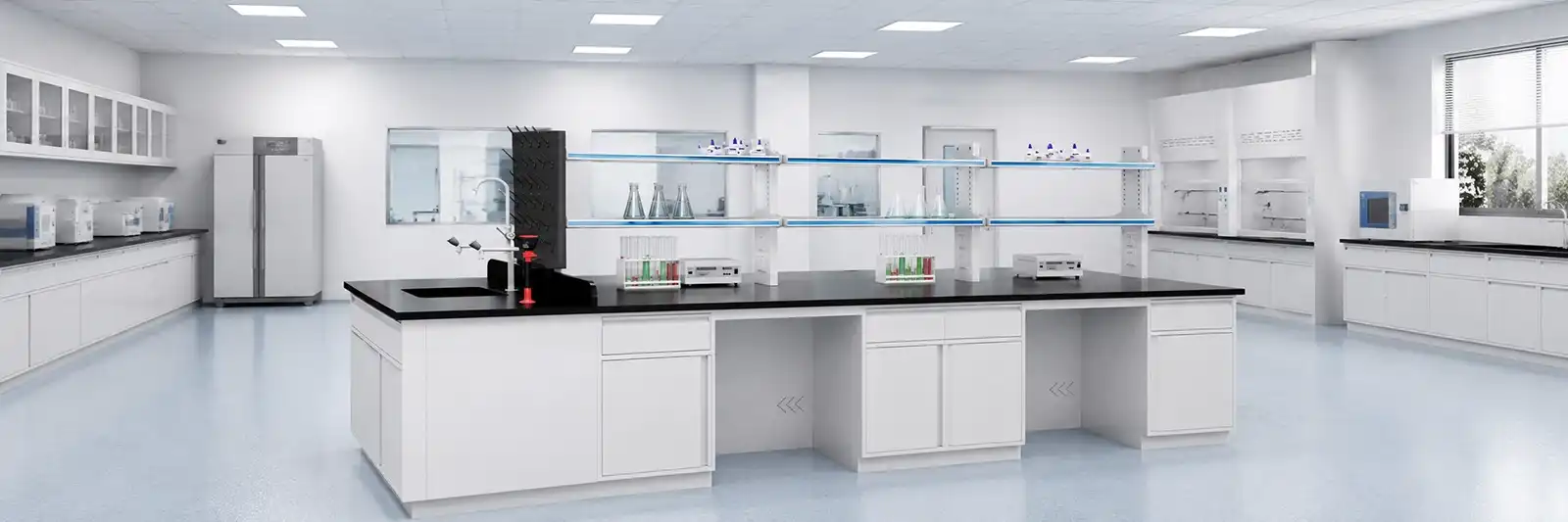 medical lab bench