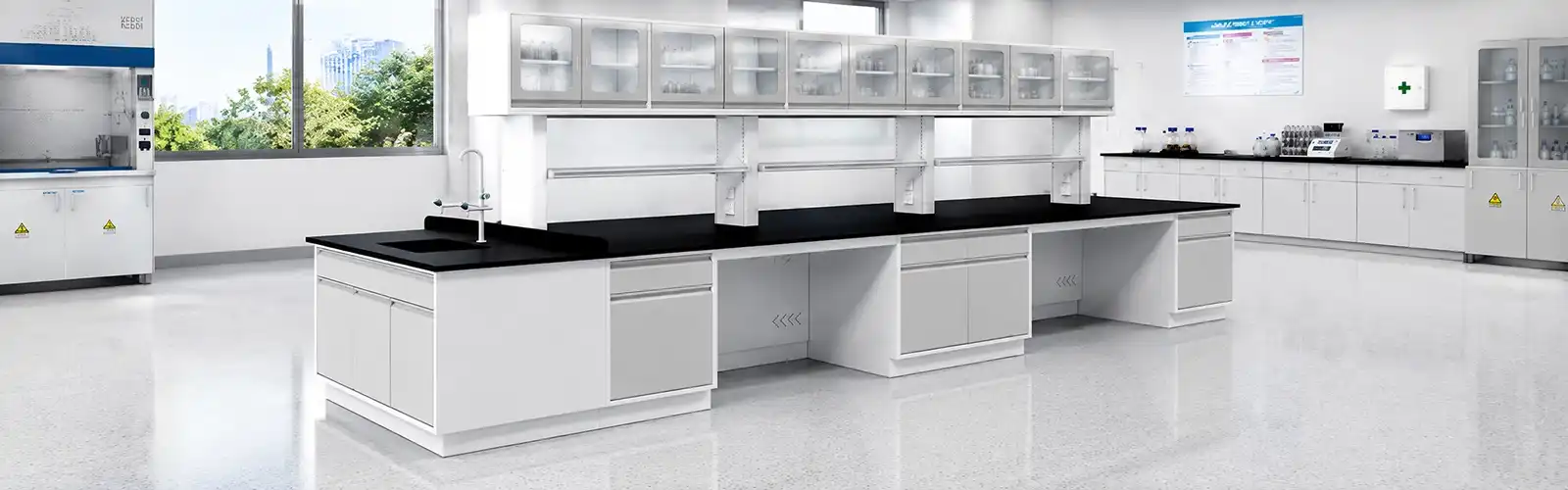 Mobile Lab Bench With Drawers 