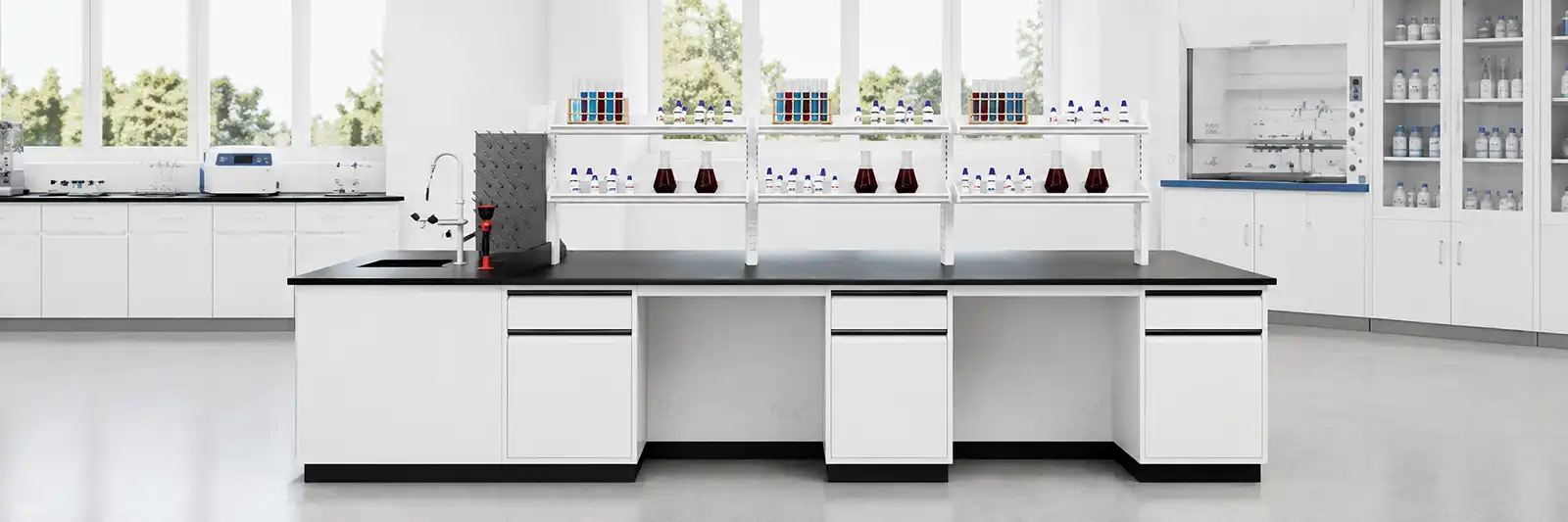 Chemistry Lab Working Table