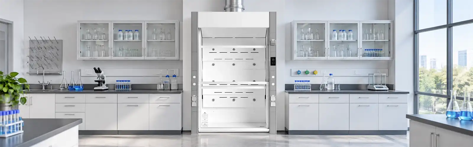 ducted fume hood