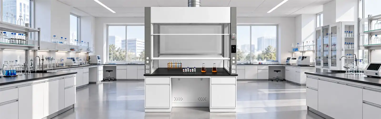 laboratory chemical fume cupboard