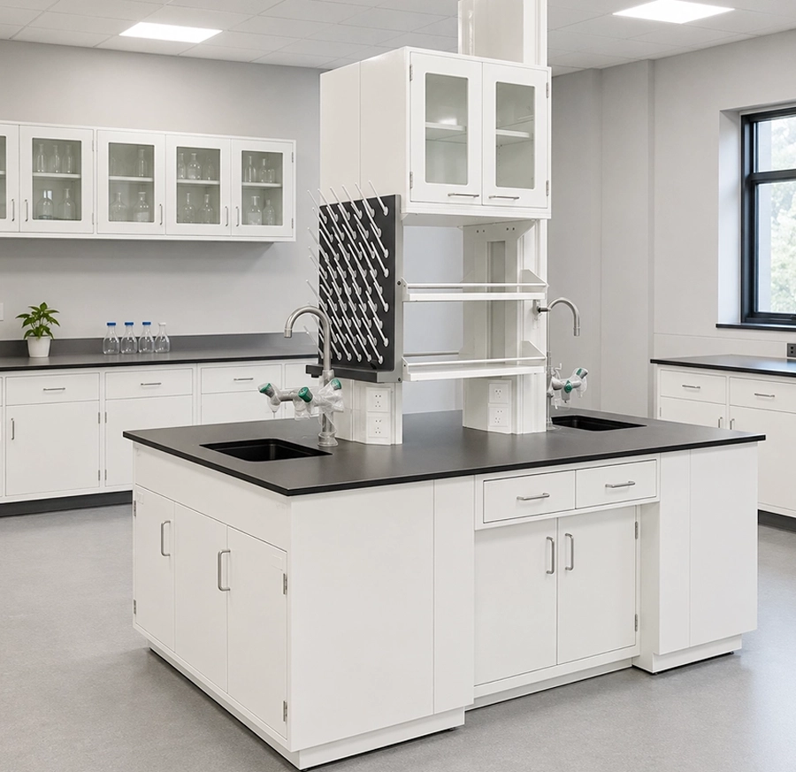 Chemistry Lab Island Workstation: Essential Features for Chemical Research Labs