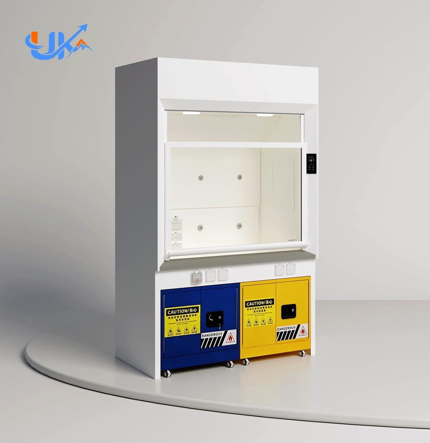 Campana extractora semiautomática para laboratorio de química